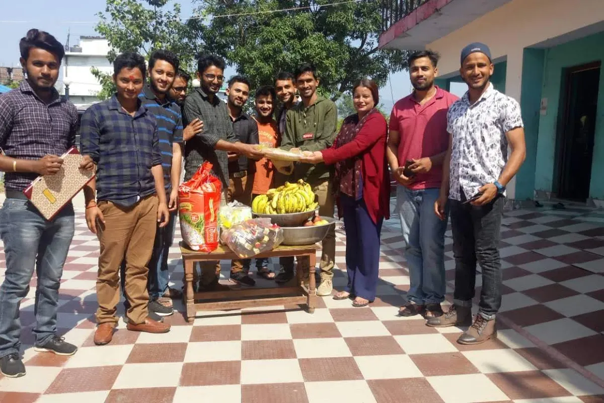 Food and fruit for the elders